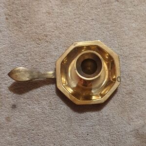 Vintage Brass Candle Holder